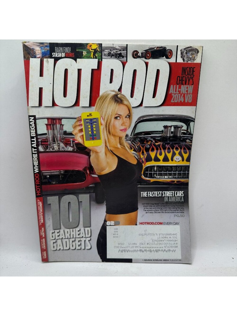 Hot Rod Magazine 2013 Gearhead Gadgets Pre-Owned Automotive & Lifestyle February